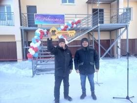 Многоквартирный дом для переселенцев из аварийного жилья ввели в якутском село Дюпся