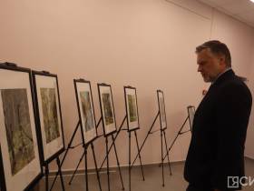 Кирилл Бычков посетил детскую школу искусств в Алдане