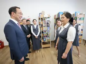 Центр культуры открыли на малой родине Исидора Барахова в Якутии