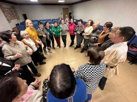 «Встреча поколений»: сюльдюкарцы принимали гостей из Мирного