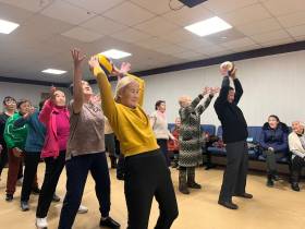 «Встреча поколений»: сюльдюкарцы принимали гостей из Мирного