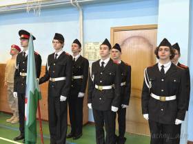 Строевым смотром открыли районную спартакиаду школьники Удачного и Айхала