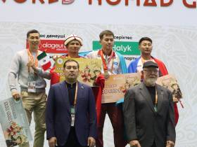 Ил Дархан Айсен Николаев высоко оценил мас-рестлинг в рамках Игр кочевников