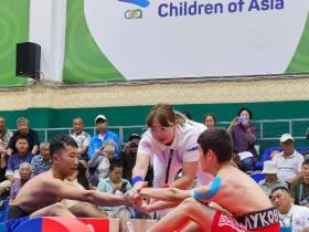 Мас-рестлинг - VIII Игры «Дети Азии».