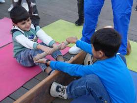 В Баку проведены мастер-классы по мас-рестлингу среди жителей столицы