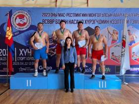 В десятый раз в Монголии проведен национальный чемпионат по мас-рестлингу