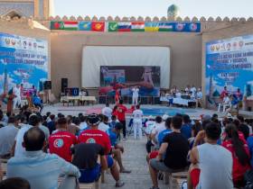 Узбекский этап Кубка мира по мас-рестлингу стартовал!