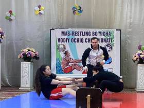 Чемпионат Долины по мас-рестлингу состоялся в Узбекистане