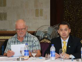 Поздравление президента Международной федерации мас-рестлинга