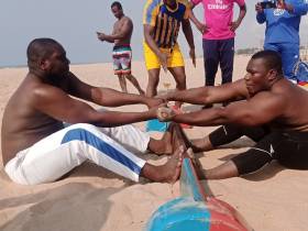 Тренинги по мас-рестлингу в Котону, Бенин