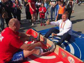 Делегация мас-рестлеров России получила награду ТАФИСА за лучший мастер-класс