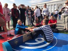 Яркая презентация мас-рестлинга на Фестивале ТАФИСА в Ульяновске