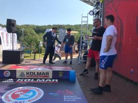 Министр Иннокентий Григорьев лично проверил готовность курируемых мероприятий по спорту на ВЭФ