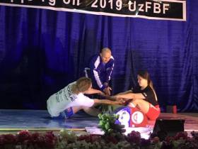 В г. Аккургане состоялся чемпионат Ташкентской области по мас-рестлингу