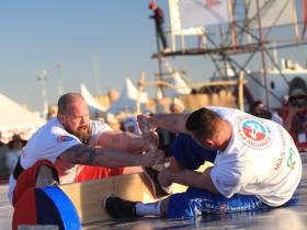 Абсолютный чемпион мира по мас-рестлингу 2019 года – Олег Сылка из Украины