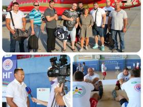 Мас–рестлинг в программе I Фестиваля национальных видов спорта и игр стран СНГ.