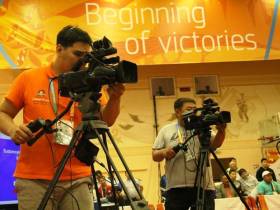 Мас-рестлинг на Играх нацелен на перспективу. Фото.