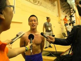 Мас-рестлинг на Играх нацелен на перспективу. Фото.