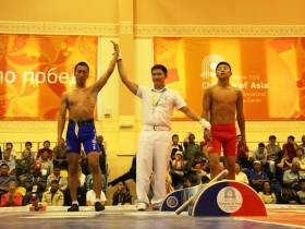 Мас-рестлинг на Играх нацелен на перспективу. Фото.